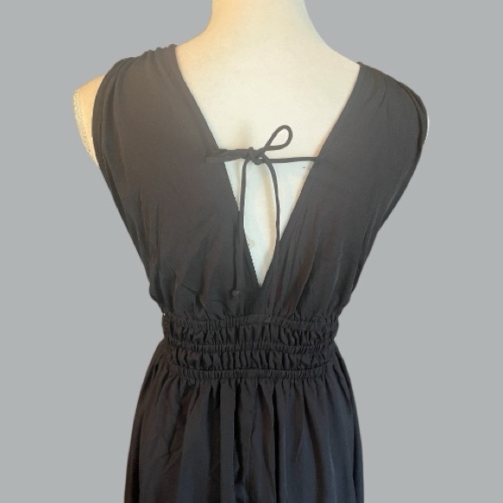 Indulge Elegant Black Midi Dress, NEW - Picture 8 of 8